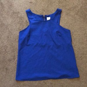 Nice blue chiffon top.